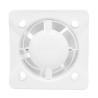 Wentylator łazienkowy Awenta Silent średnica 100 mm 26 db Standard Białe szkło matowe