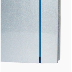 Wentylator łazienkowy cichy Silent Silver Design 100 CHZ - Higrostat